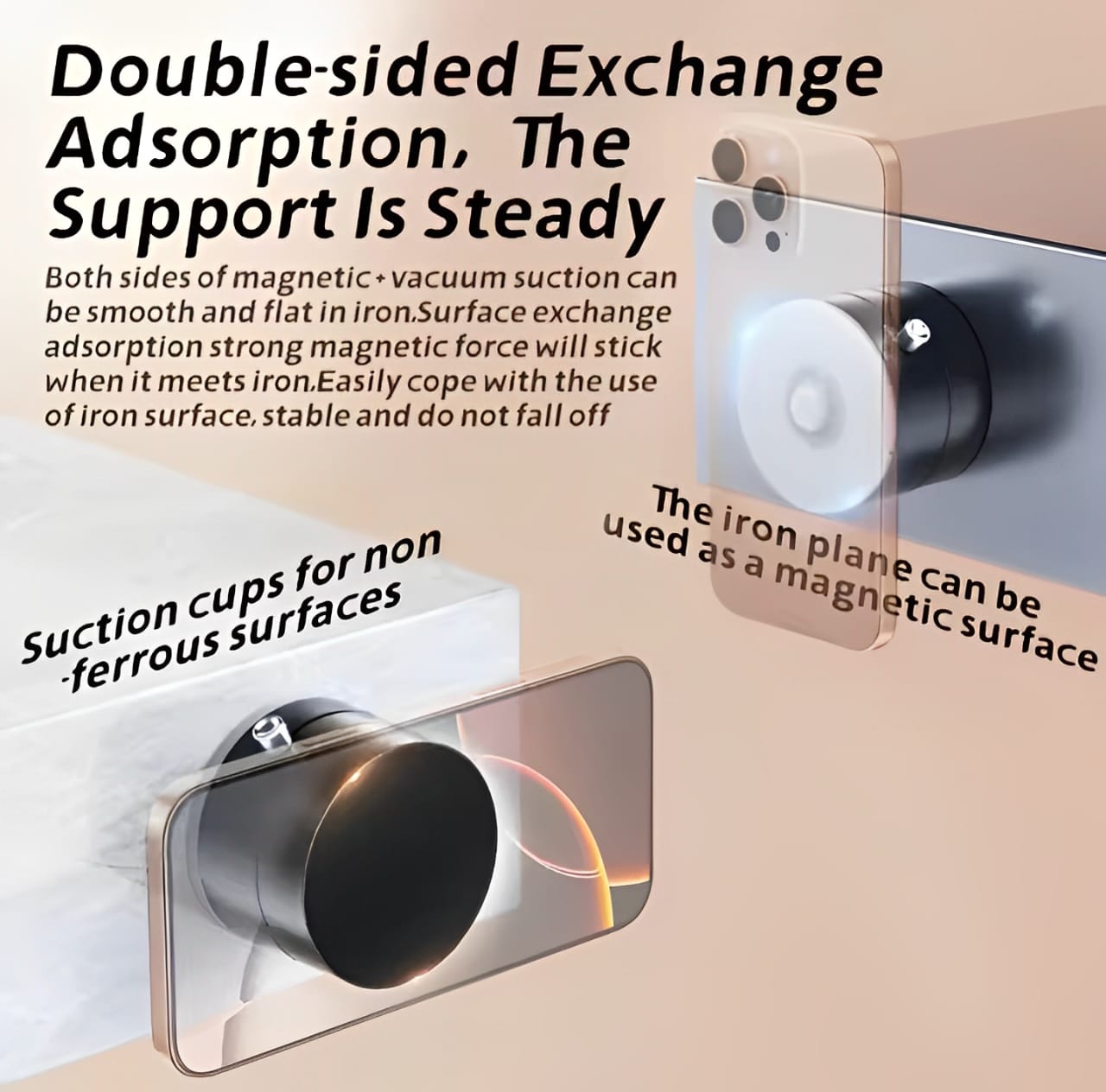 Universal Vacuum Magnetic Suction Cup Stand - Image 4