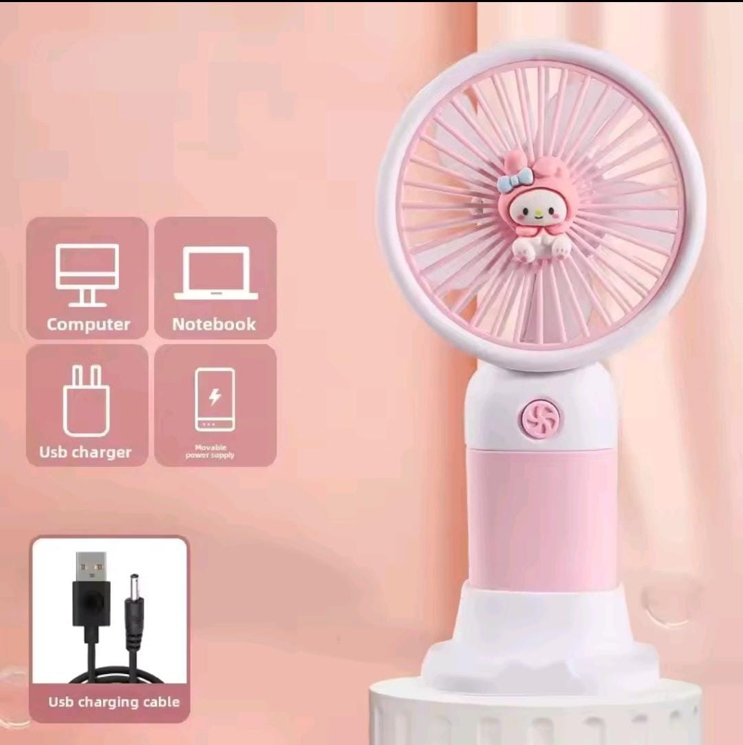 Mini Fan Multifunctional Cool Summer Fruit Cartoon Handheld Mini Fan(random color ) - Image 5