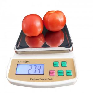 SF-400A Digital Kitchen Scale Precision Food Weighing Machine for Cooking, Baking & Meal Prep High Accuracy LCD Display, 10kg Capacity