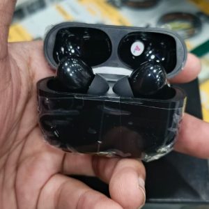 Black Pro 2 TWS Wireless Earbuds  Bluetooth 5.1, Touch Control, Noise Cancelling, with Charging Case | Airpods