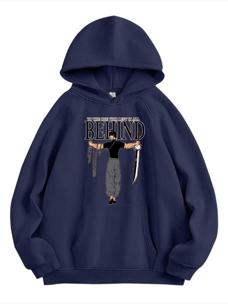 Classy Stylish Printed Kangaroo Hoodie