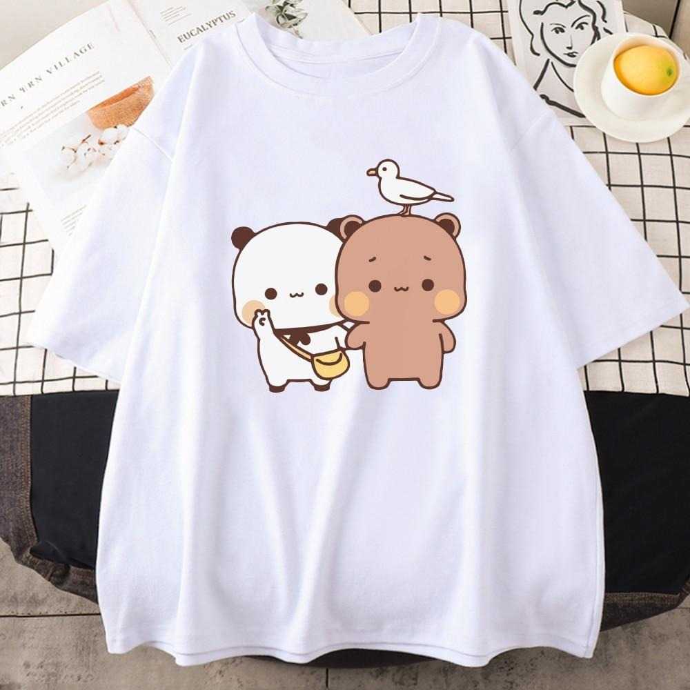 Cute Bears DTF Printed T-Shirt For Women's - Image 5