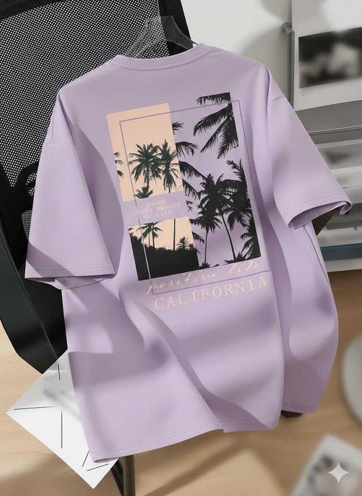 Cute Summery Printed T-Shirt for Women – Soft Casual Graphic Tee for Everyday Wear - Image 2