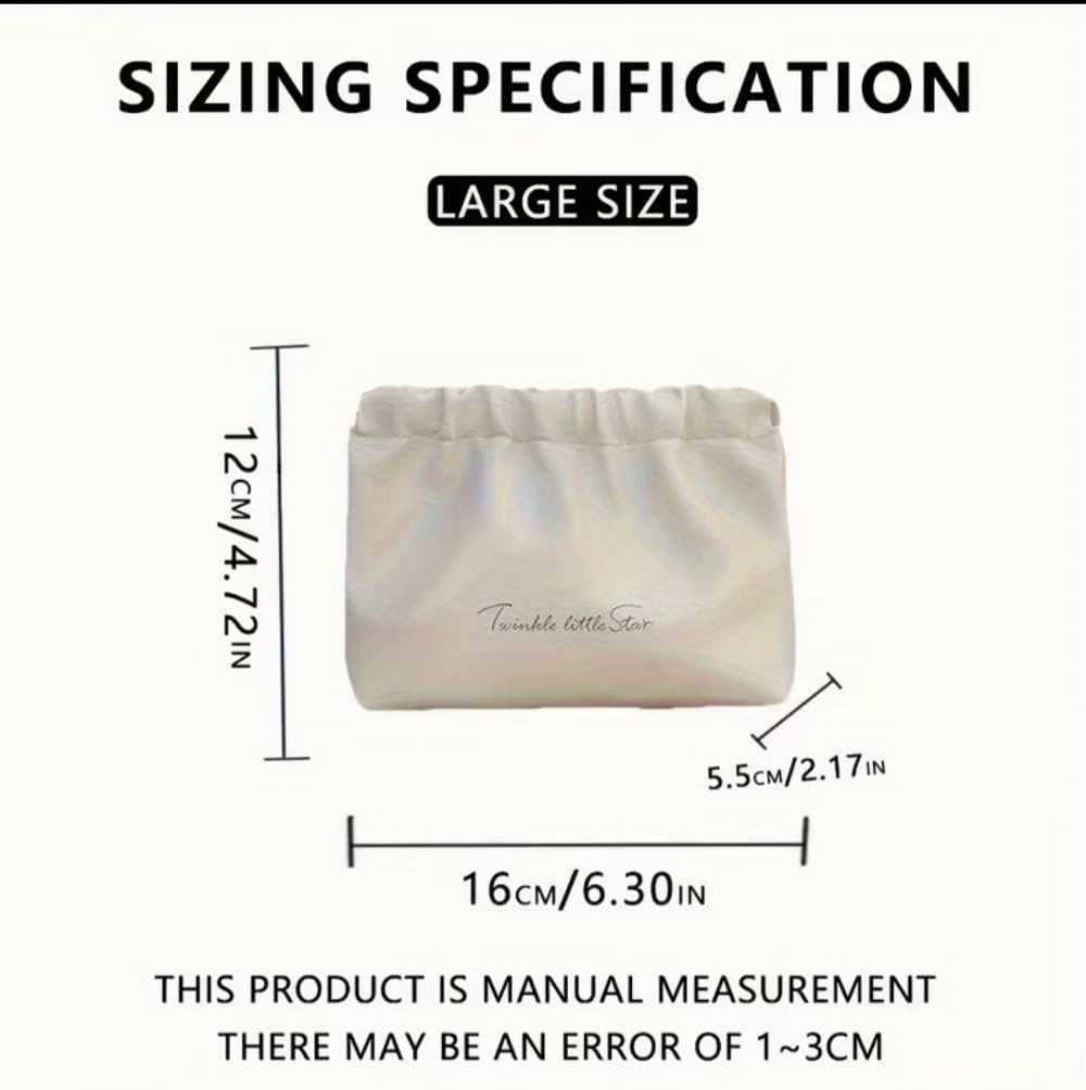 Classy Leather Cosmetic Bag – Large Opening Waterproof Travel Makeup Pouch for Women(Multi Color) - Image 4