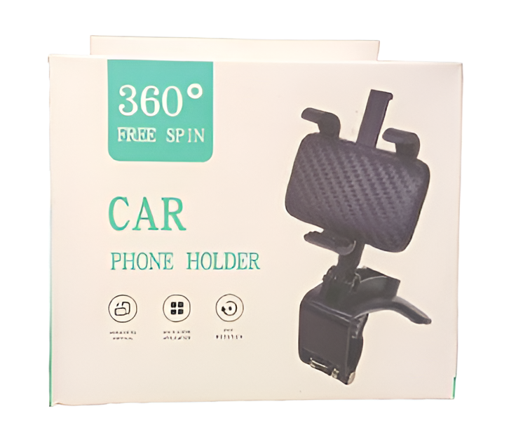 CAR Smart Phone Holder - 360 Free Spin | 360° Mobile Holder Foldable