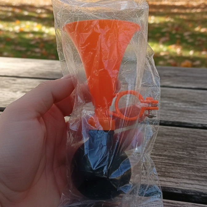 Bicycle Air Horn Bell Loud Sound Easy Use Compact Design Smooth Operation - Image 2