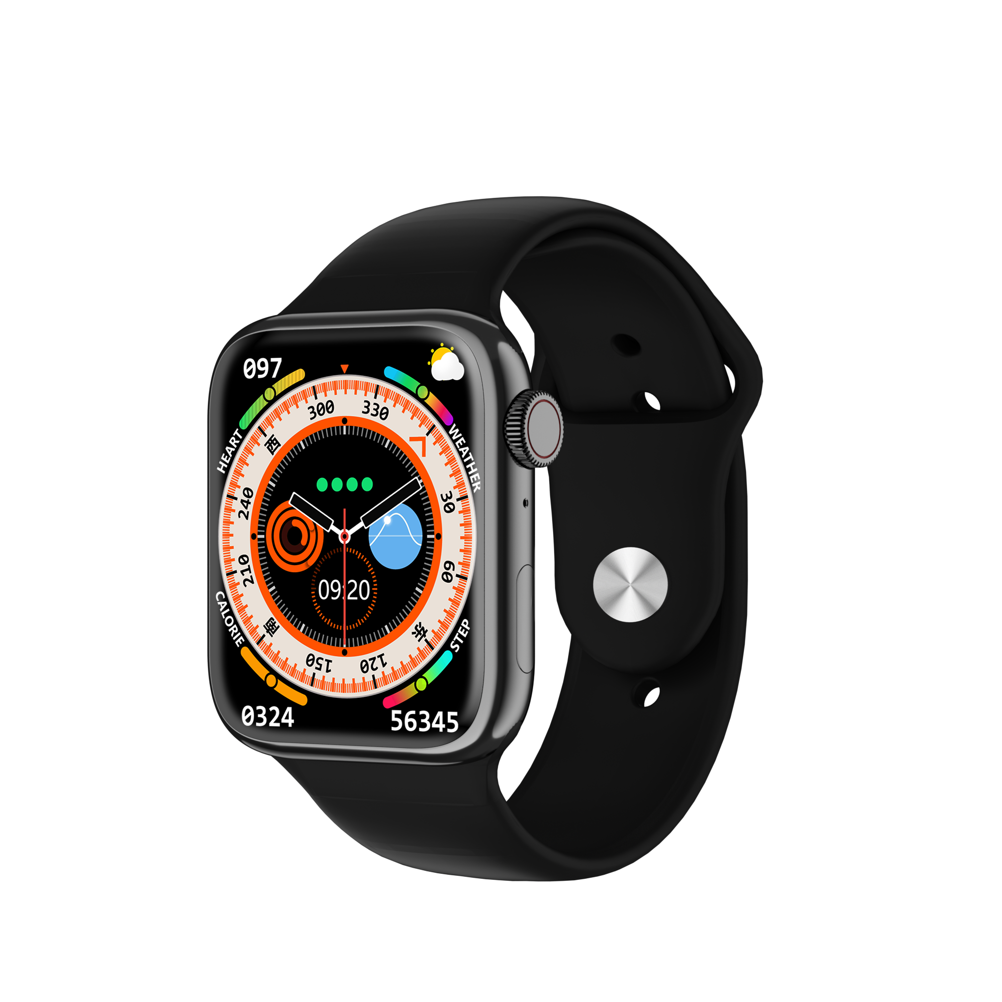HOTTU Smart Watch Hot 8 Pro ? | 2.02 HD IPS LED Display | Water Resistant | Heart Rate & Music Control | Android Compatible