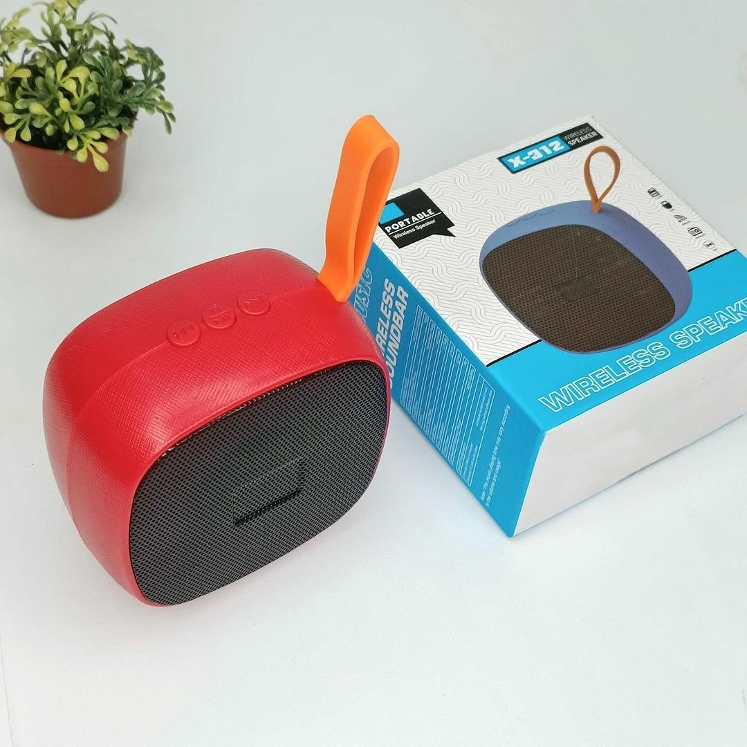 X-312 Portable Bluetooth Speaker 5.0 Best-Selling Outdoor Wireless Speaker with Built-in Battery, USB Drive Support & Voice Prompt (Random Color) - Image 2