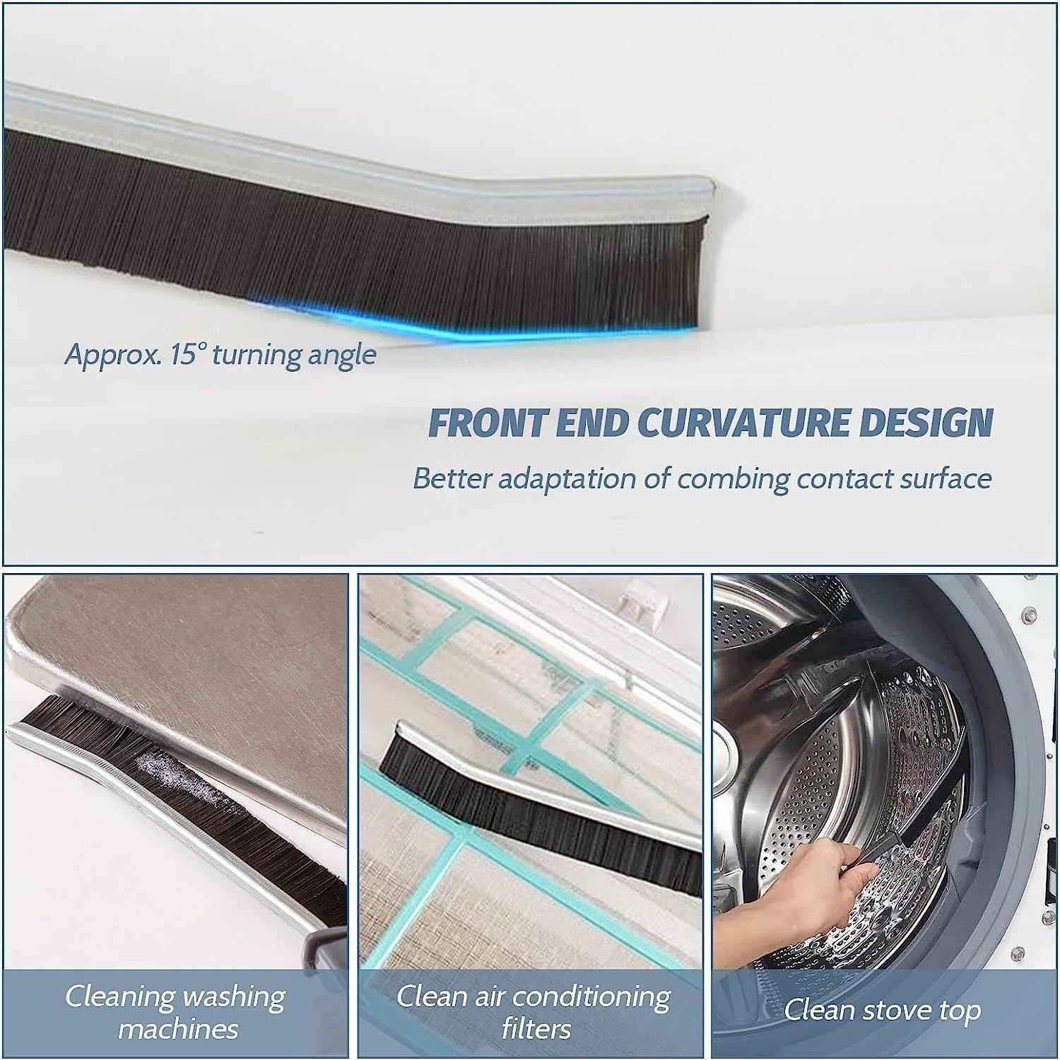2 PCS Hard Bristle Crevice Cleaning Brush - Image 3