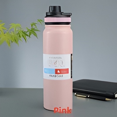 Double-Wall Insulated Stainless Steel Water Bottle 800mL Hot & Cold, Leak-Proof, Portable Design - Image 4