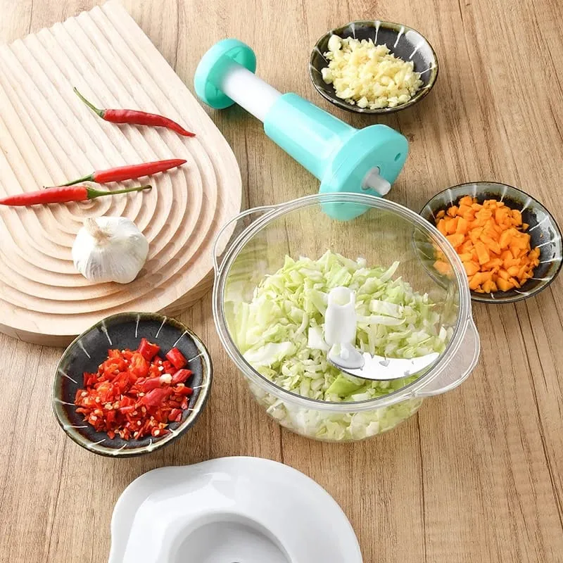 1.5L Push Chopper | Food Chopper Multipurpose - Image 4
