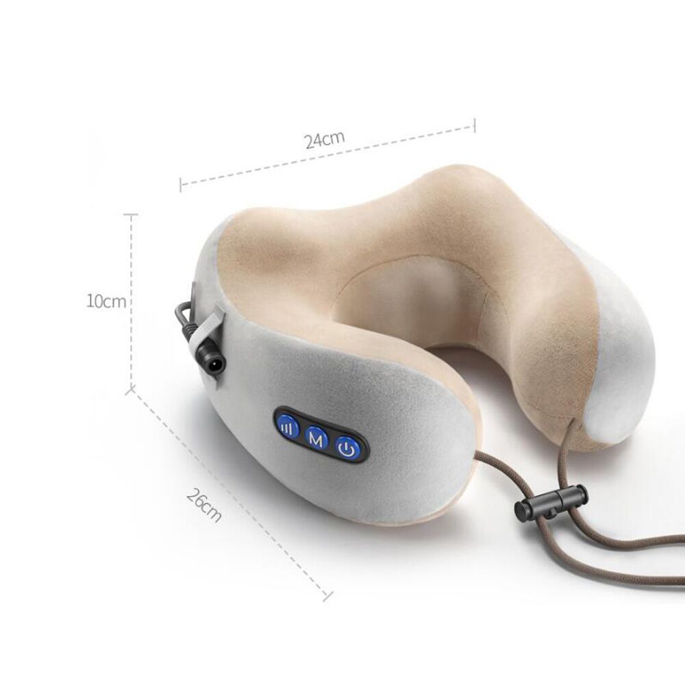 Jinserta Neck Cushion Massager - USB Charging Massage Pillow - Image 2