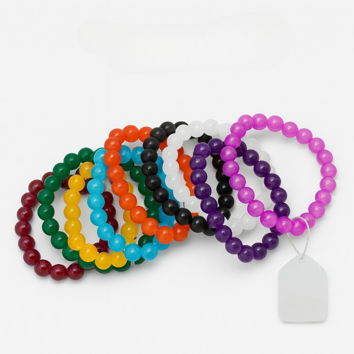 Beaded Stretch Bracelet Fashion Accessory - Image 2