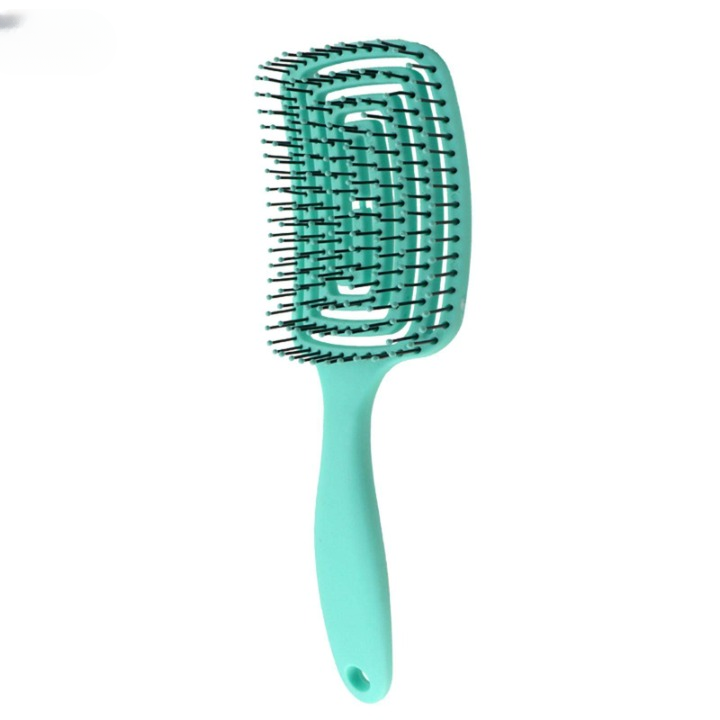 2-in-1 Scalp Massager Comb Relaxing Hair Brush for Deep Scalp Stimulation & Improved Hair Growth (Random Color) - Image 4