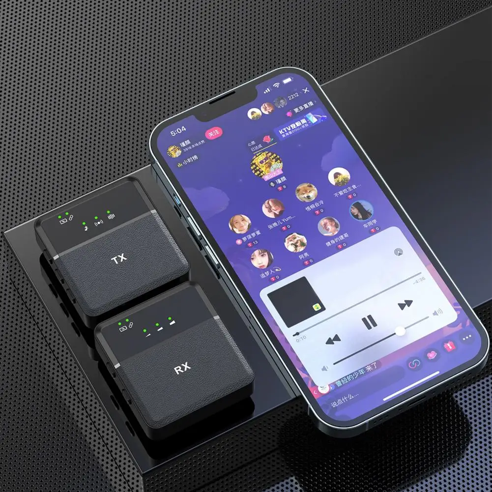 SX9 Wireless Microphone For Android, PC, Laptop, Tablet & Camera | 360° Noise Reduction HD - Image 3