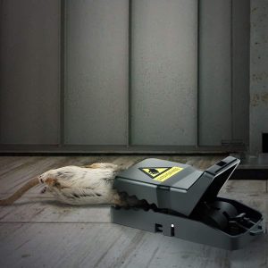 Heavy Duty Reusable Plastic Mouse Trap Durable & Safe Mouse Catcher for Effective Rodent Control