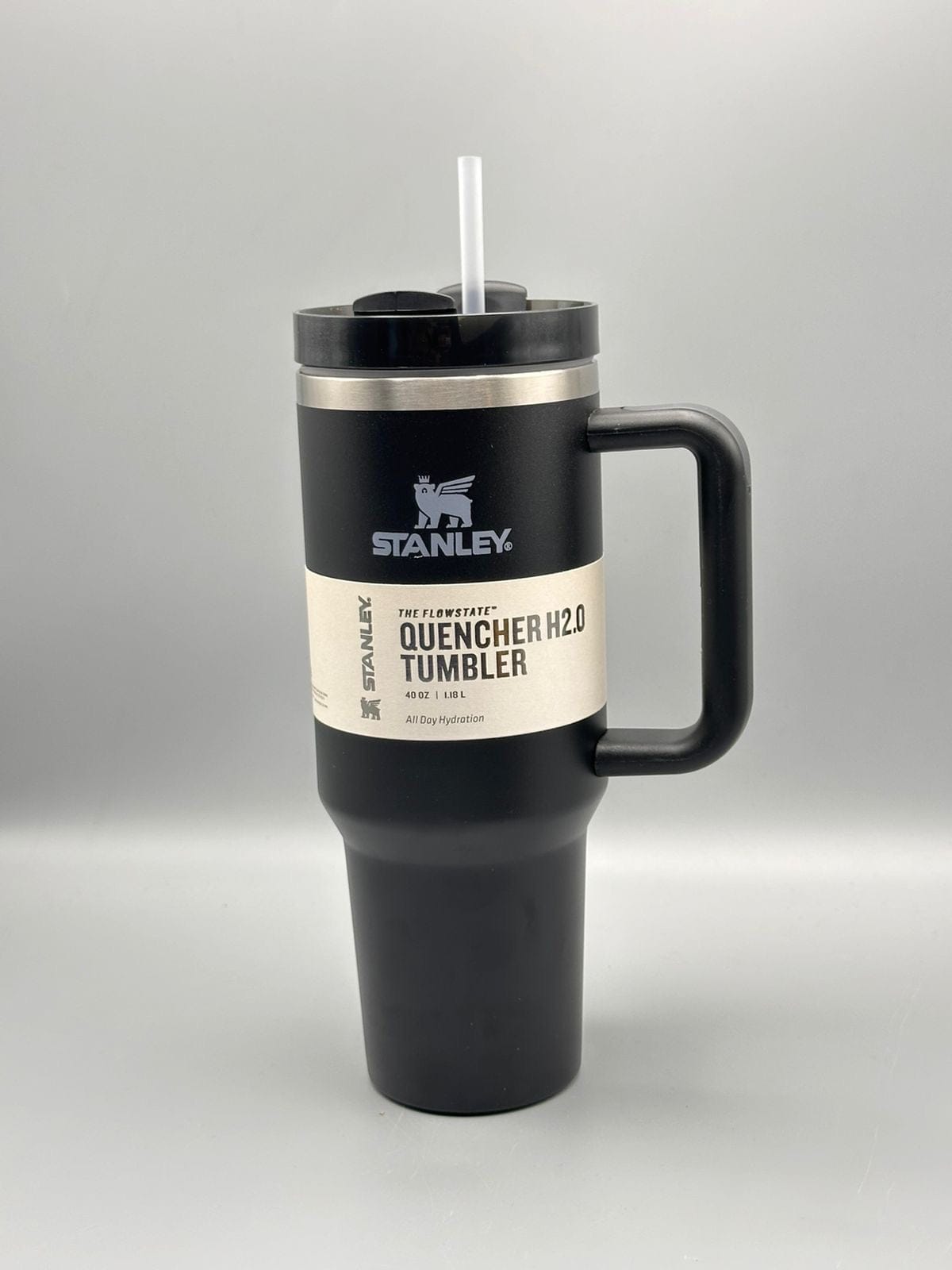 Stanley Quencher H2.0 FlowState Insulated Tumbler with Lid and Straw - 40 oz | With Box ( RANDOM COLOUR )