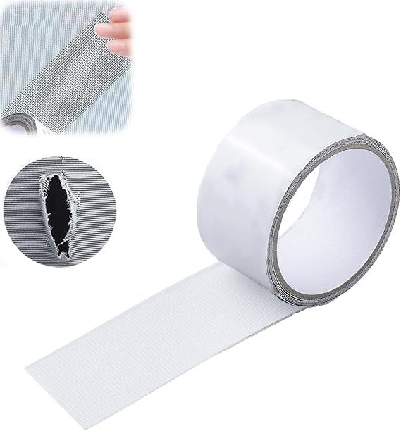 Mesh Window Screen Repair Tape 2 Meter Durable Self-Adhesive Patch for Quick Screen Fixes - Image 4