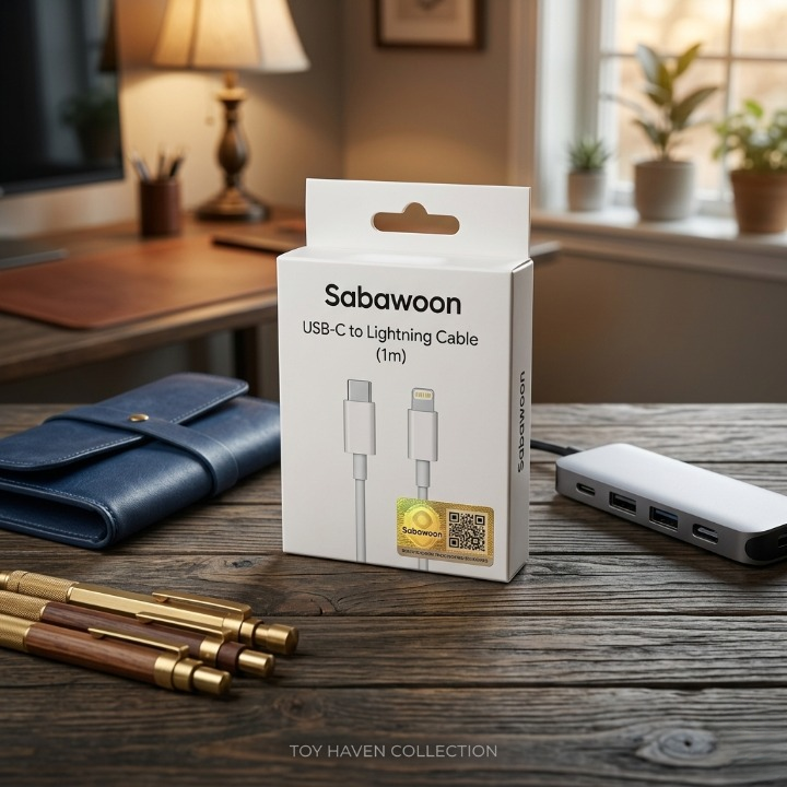 Sabawoon USB-C To Lightning Cable - Image 2