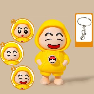 Crayon Shin?chan Face Changing Doll | Collectible Keychain | DIY Crafts