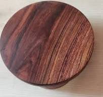Premium Wooden Chakla Brown Handcrafted Rolling Board