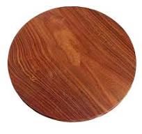 Premium Wooden Chakla Brown Handcrafted Rolling Board - Image 2