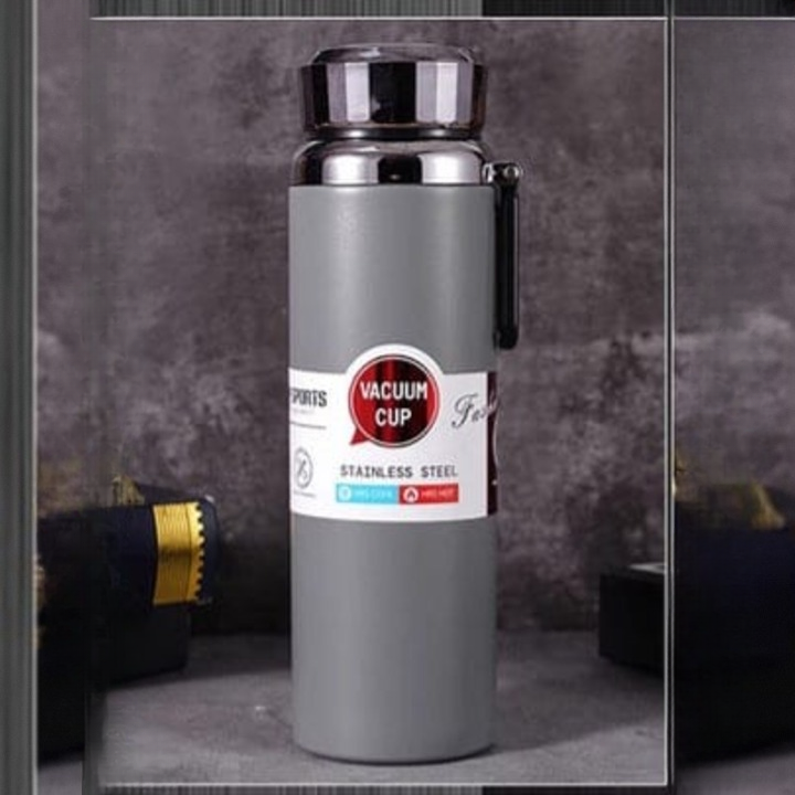 Elegant 800ml/1000ml Thermal Stainless Steel Bottle Vacuum Insulated Leakproof Water Bottle | Random Color - Image 3