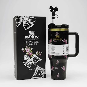 Stanley Premium Printed Tumbler 40oz with Box  Stylish Stainless Steel Vacuum Insulated Travel Mug