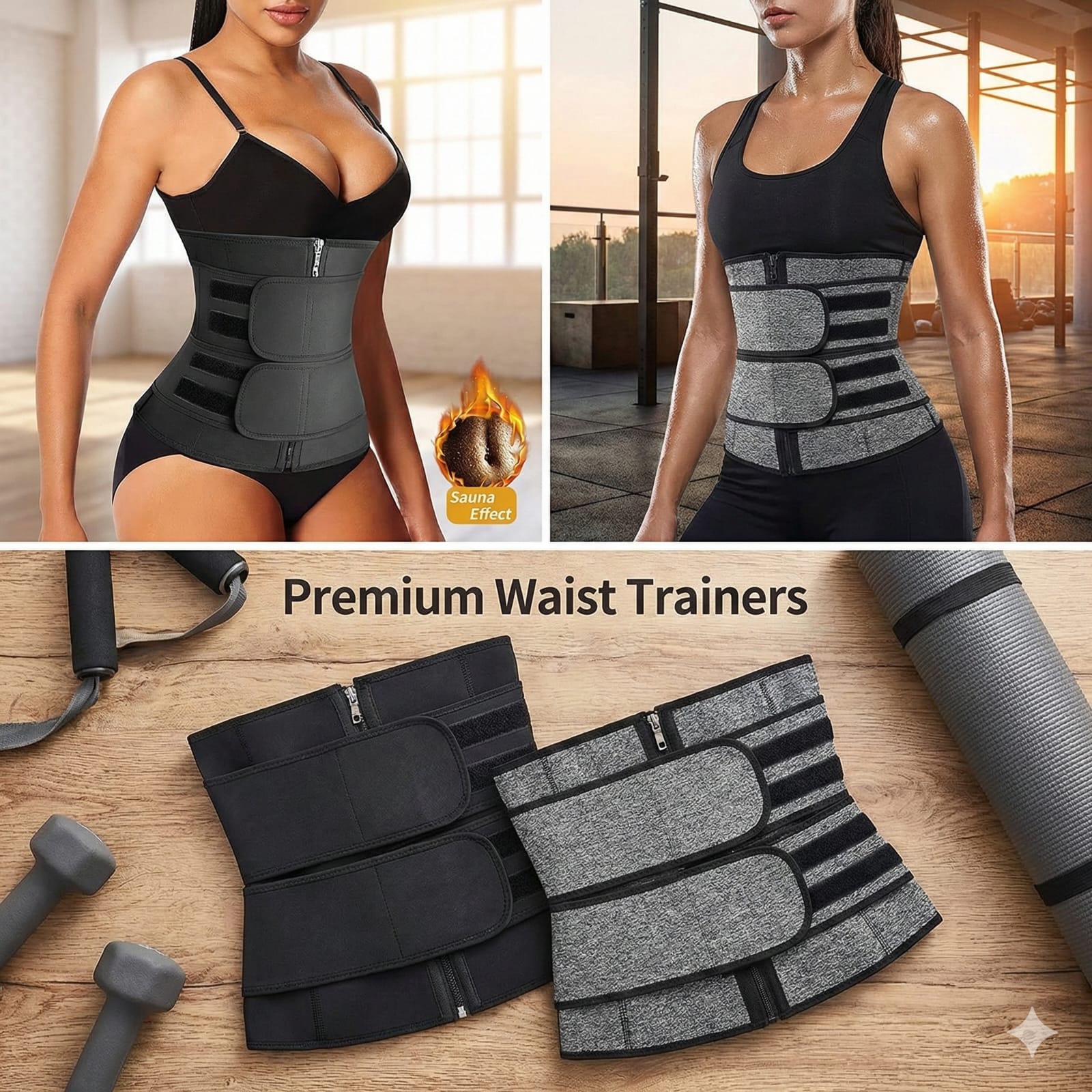 Mens & Women Slimming Body Shaper Vest Belt Instant Chest Compression & Belly Fat Control - Image 2