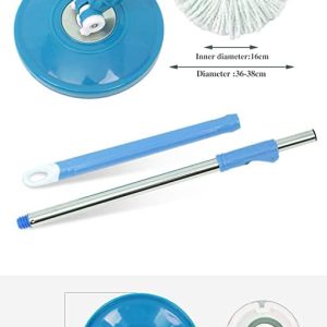 360 Degree Rotating Spin Mop - Original Replacement Parts for Home, Kitchen & Bathroom Cleaning spin mop ( Random Color )