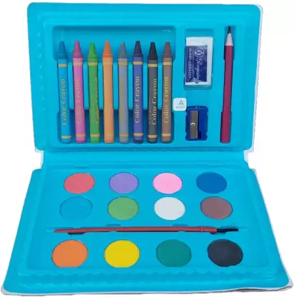 Multi Colour Set 24 PCS Kit / drawing /art / paint kit Set for kids (random color ) - Image 3