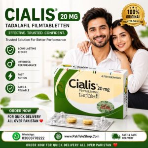 Cialis 20mg - 4 Tablets Imported