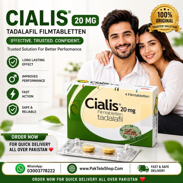 Cialis 20mg - 4 Tablets Imported