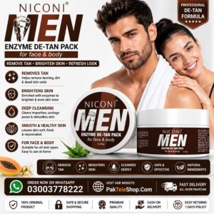 Niconi Men Enzyme De-Tan Pack Price In Pakistan