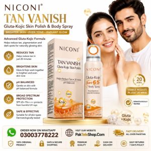 Niconi Tan Vanish Gluta Kojic Skin Polish Price In Pakistan