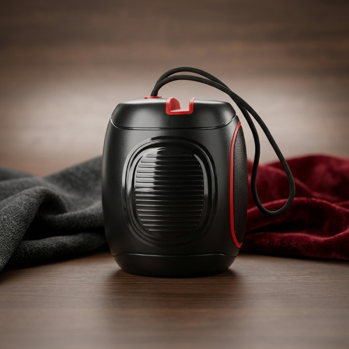 AC73 Portable Wireless Speaker Compact Bluetooth Party Speaker with RGB Lights and FM Radio - Image 3