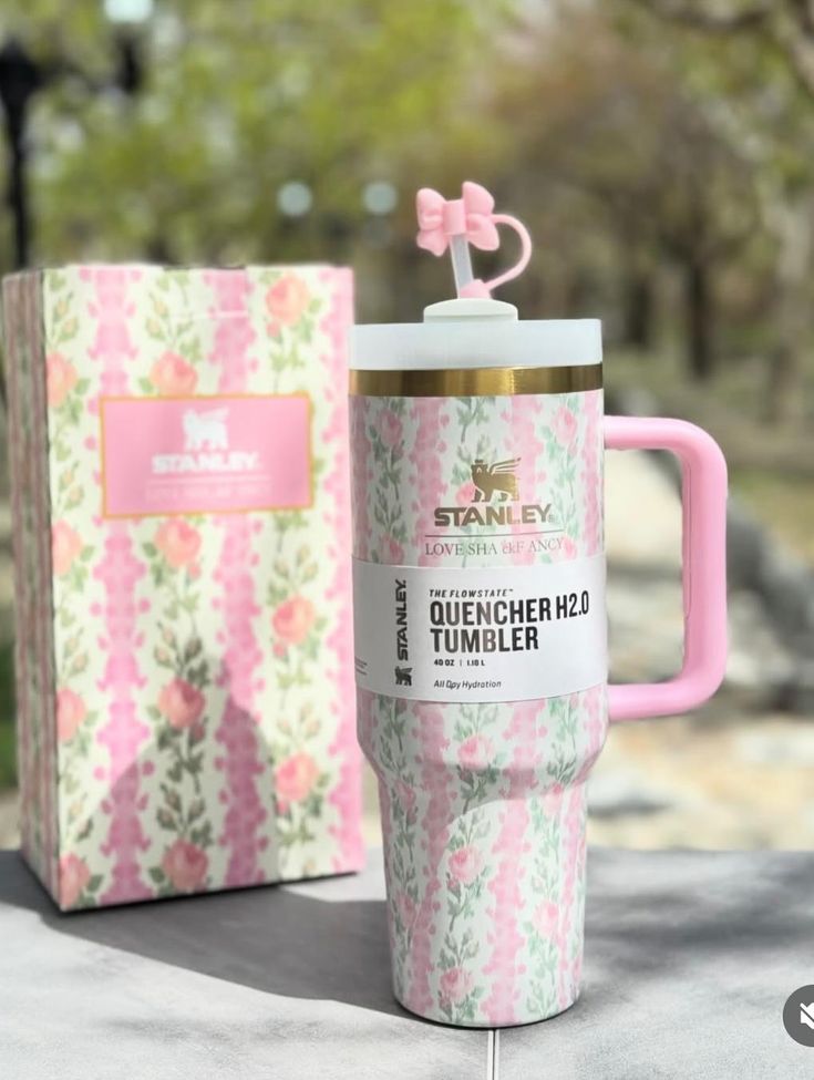 Stanley Printed Tumbler 40oz | Premium Insulated Stainless Steel Cup | 1200ml - Image 2
