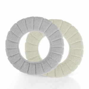 Universal Soft-Touch Cushioned Toilet Seat Cover  Machine Washable Plush Comfort