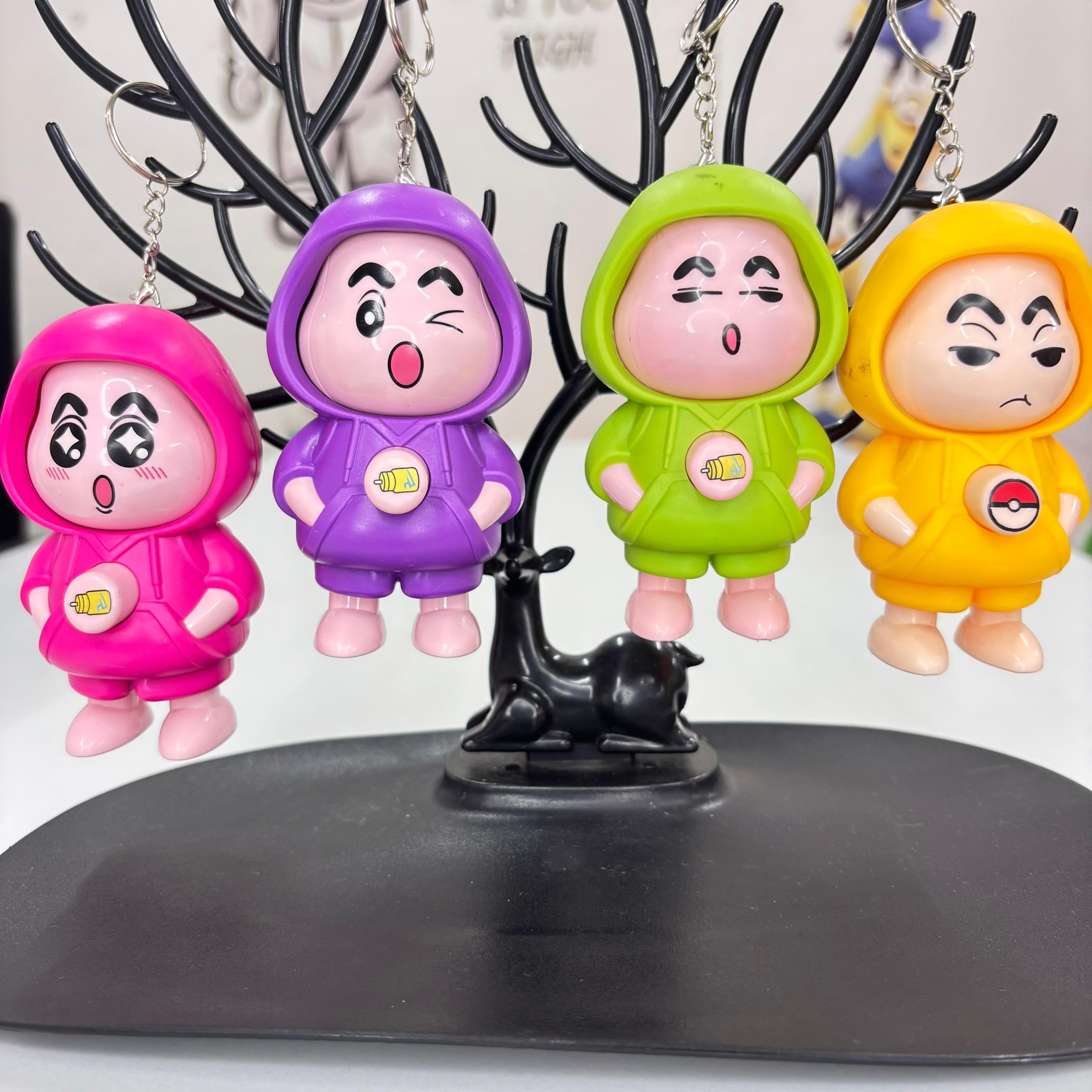 Crayon Shin?chan Face Changing Doll | Collectible Keychain | DIY Crafts - Image 4