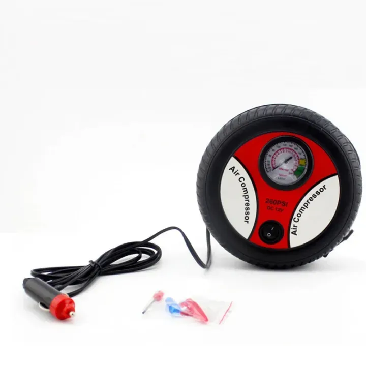 Portable Car Air Pump 260PSI DC 12V Electric Compressor Powerful Tyre Inflator For Car Truck SUV Motorcycle - Image 2