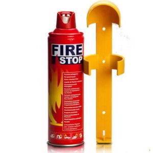 Fire Extinguisher Foam Spray 500ml With Holder | Fire Stop foam Spray