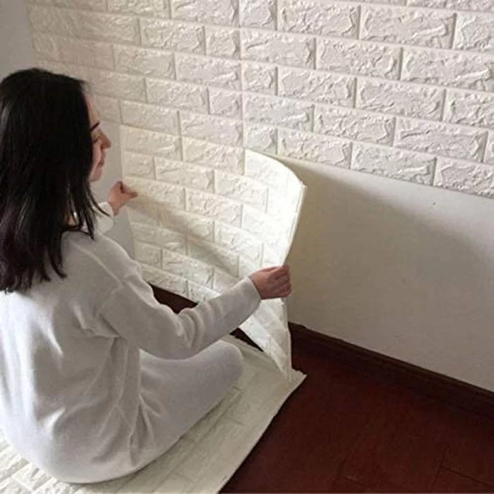 Waterproof Wall Sheet 70×77cm Self-Adhesive Wallpaper for Room & Office Décor - Image 3