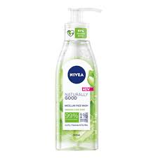 Nivea Naturally Good Micellar Face Wash 140ml Gentle & Organic Cleanser for Soft, Fresh Skin - Image 3