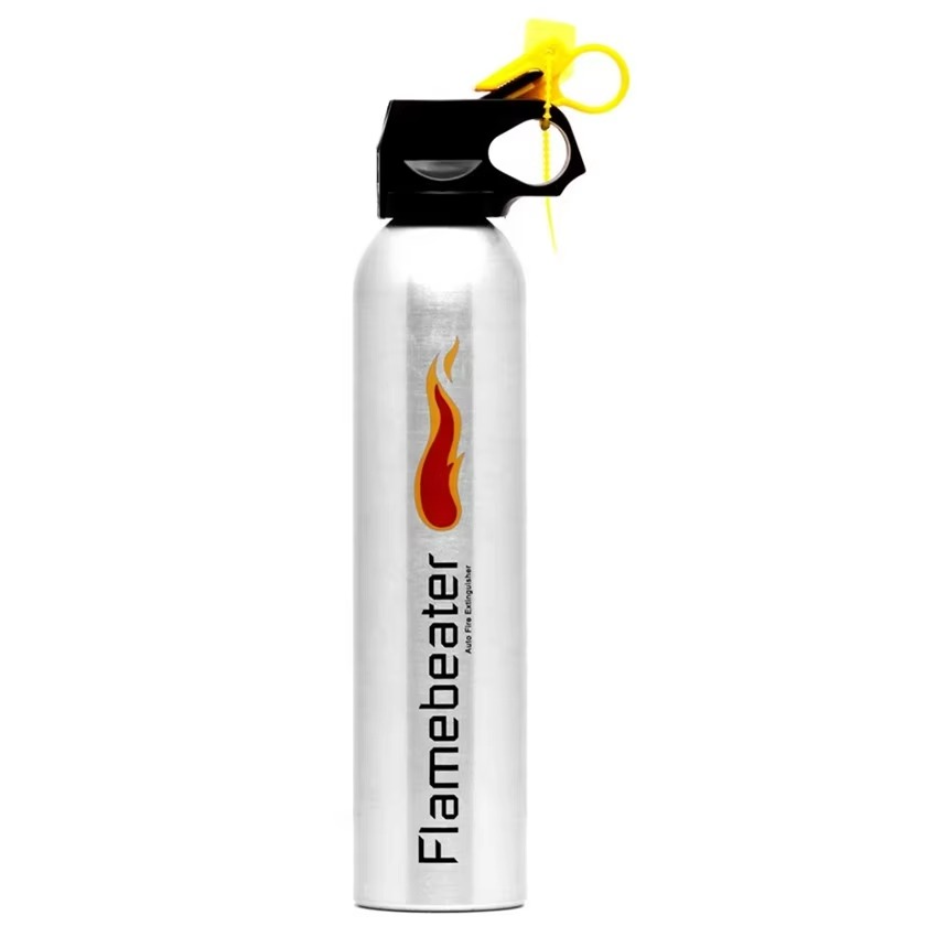Universal Motorcycle Fire Extinguisher Bottle 500gram - Heavy-Duty Metal Body with Mounting Bracket Fits All Bikes & Motorcycles Compact Emergency Safety Tool ( Random Color ) - Image 5