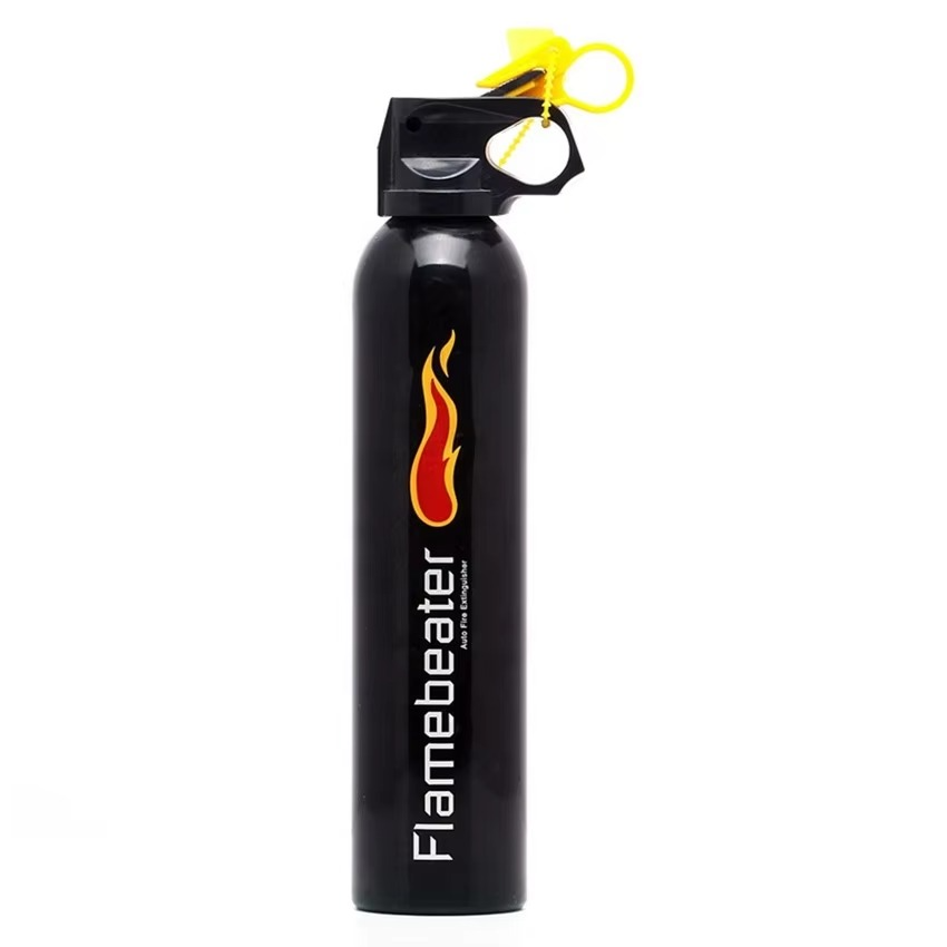 Universal Motorcycle Fire Extinguisher Bottle 500gram - Heavy-Duty Metal Body with Mounting Bracket Fits All Bikes & Motorcycles Compact Emergency Safety Tool ( Random Color ) - Image 3