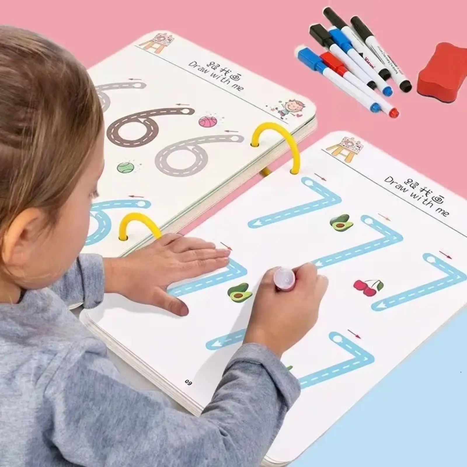A4 Kids Educational Learning Tracing Book - Image 2