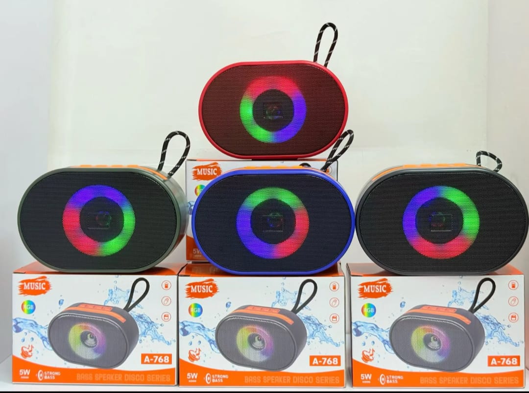 Portable Bluetooth Speaker Wireless Stereo Pairing Compact Wireless Speaker for Home, Outdoor, Party & Beach (Random Color) - Image 4