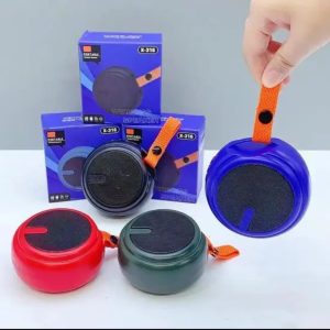 X-316 Mini Bluetooth Speaker  Multi-Function Portable Wireless Outdoor Speaker with USB, TF Card & FM Radio (Random Color)
