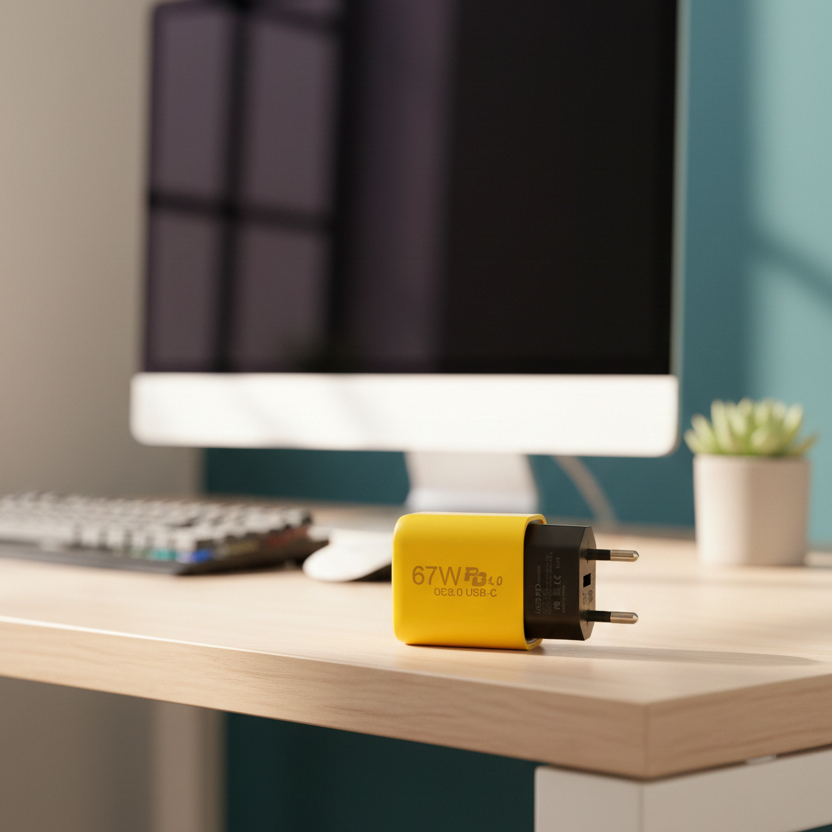 67W Pd 4.0 Qc3.0 Usb-C Fast Charger High-Speed Charging Adapter With Compact And Durable Design - Image 4