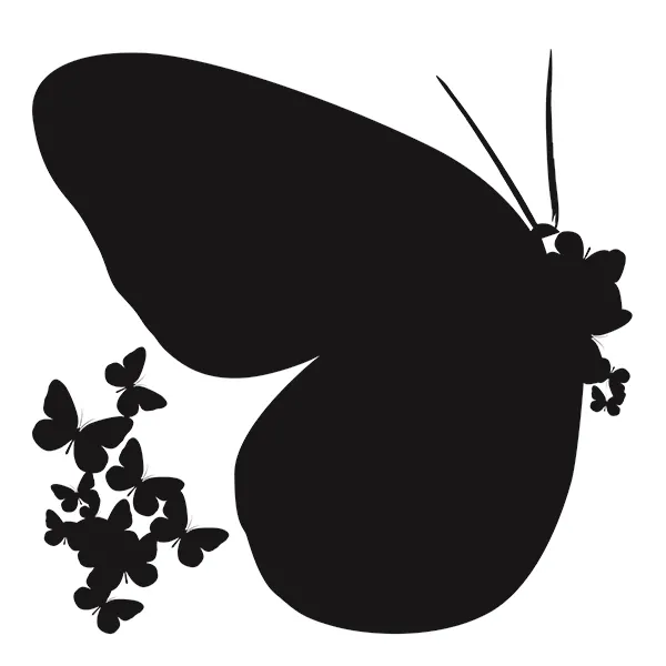 Flying Butterfly Wooden Wall Decor Butterflies WALL Decor - Image 2